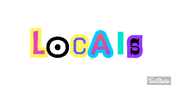 Locals Efecto de texto