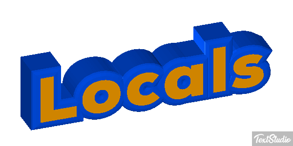 Locals Efecto de texto