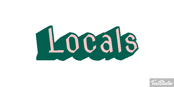 Locals Efecto de texto