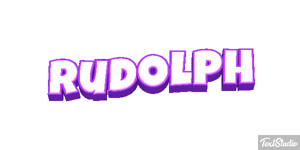 Rudolph Texteffekt