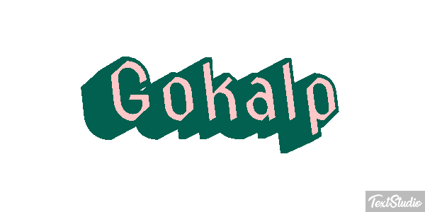 Gökalp Texteffekt