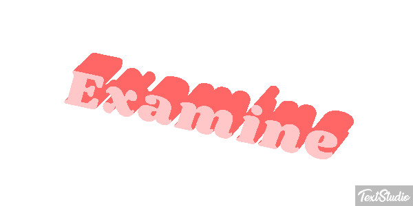 Examine Text effect