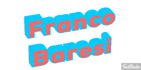 Franco Baresi Text effect