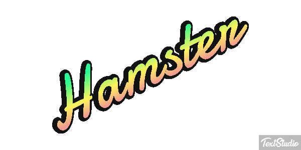 Hámster テキスト効果