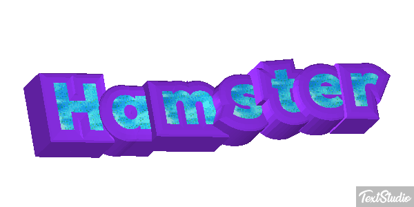 Hámster テキスト効果