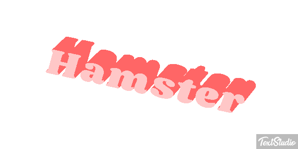 Hámster テキスト効果