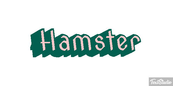 Hámster テキスト効果