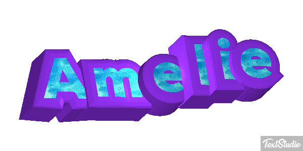 Amelie Text effect