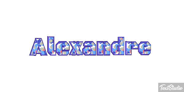 Alexandre Text effect