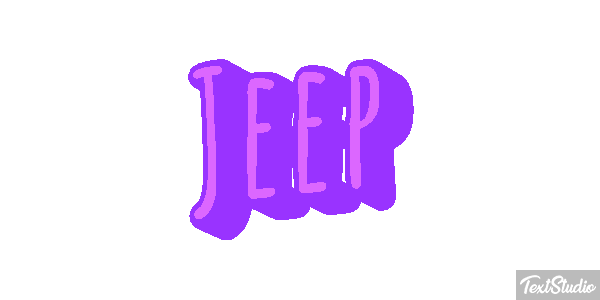 Jeep Texteffekt