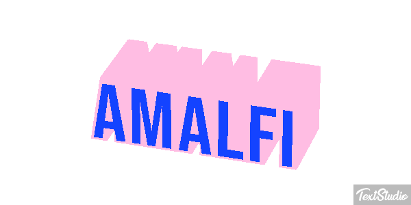 Amalfi Tekst effect