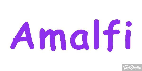 Amalfi Tekst effect