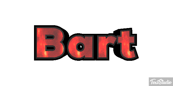 Bart Texteffekt