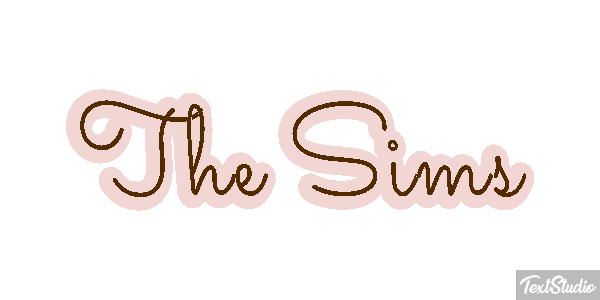 The Sims Effet de texte