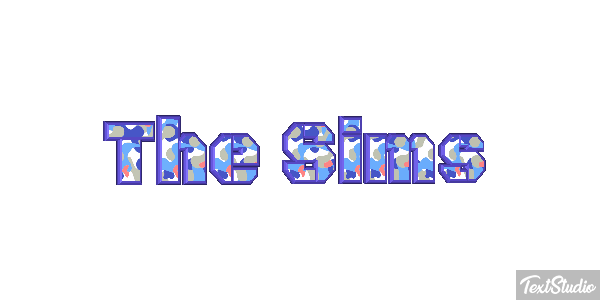 The Sims Effet de texte