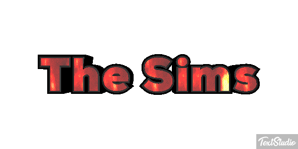 The Sims Effet de texte