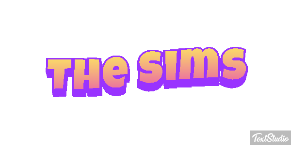 The Sims Effet de texte