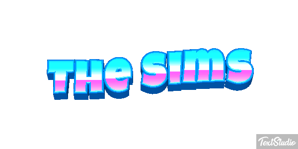The Sims Effet de texte