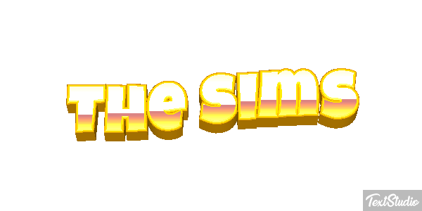 The Sims Effet de texte