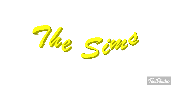 The Sims Effet de texte