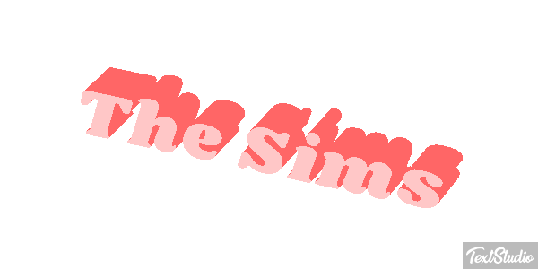 The Sims Effet de texte