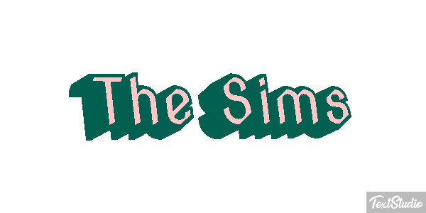 The Sims Effet de texte