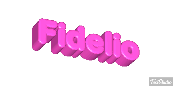 Fidelio Effetto testo