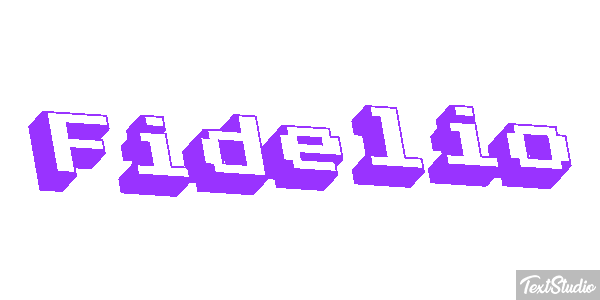 Fidelio Effetto testo