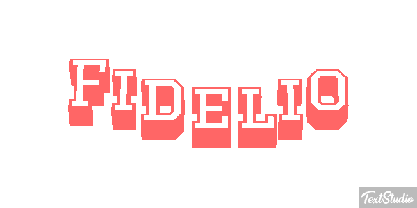 Fidelio Effetto testo