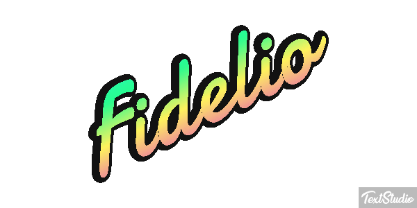 Fidelio Effetto testo