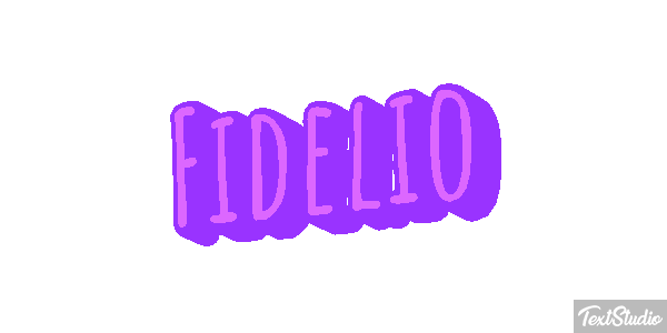 Fidelio Effetto testo