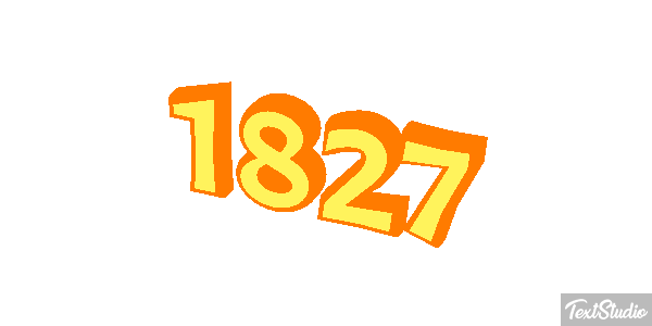 1827 Metin efekti