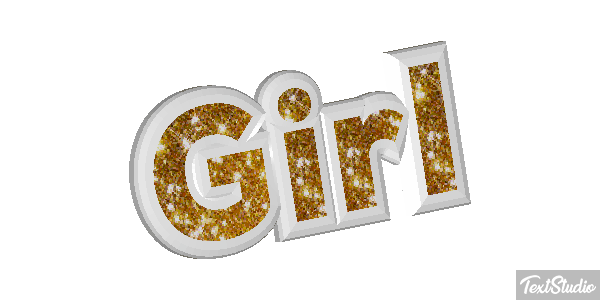 Girl Text effect
