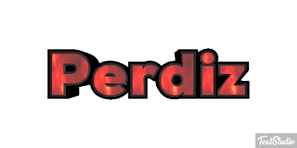 Perdiz Efecto de texto
