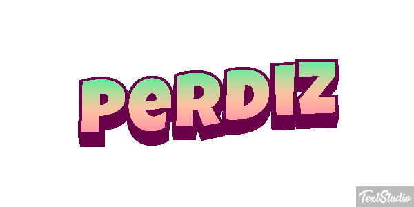 Perdiz Efecto de texto