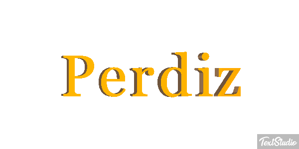 Perdiz Efecto de texto