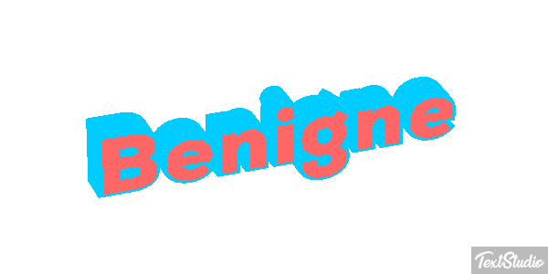 Bénigne テキスト効果