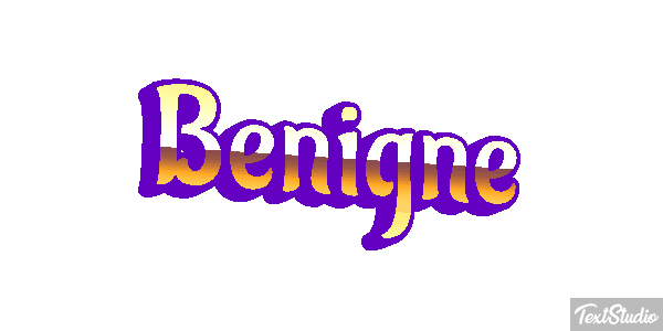 Bénigne テキスト効果