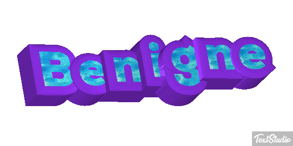Bénigne テキスト効果