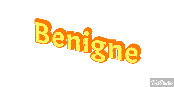 Bénigne テキスト効果