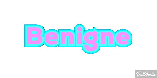 Bénigne テキスト効果