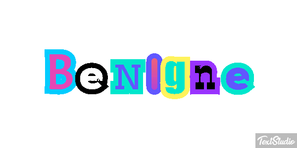 Bénigne テキスト効果