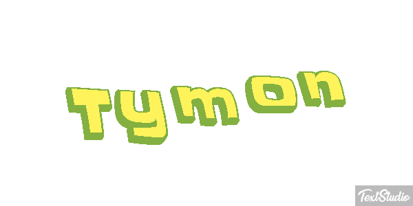 Tymon Efecto de texto
