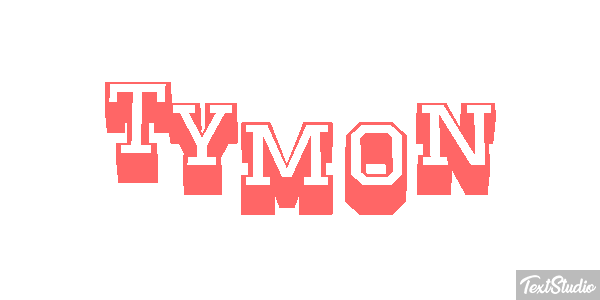 Tymon Efecto de texto