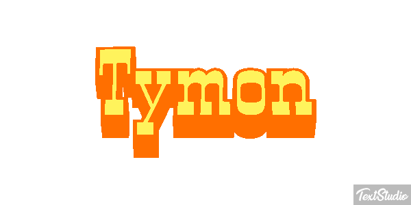 Tymon Efecto de texto