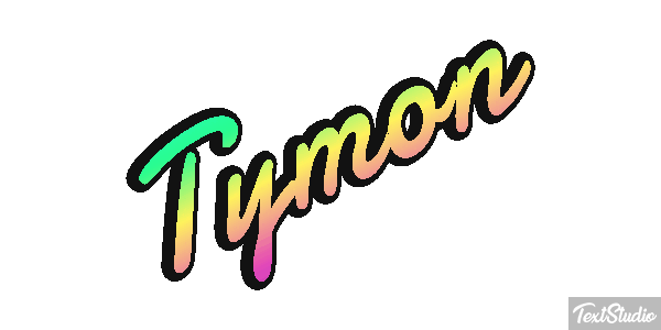 Tymon Efecto de texto