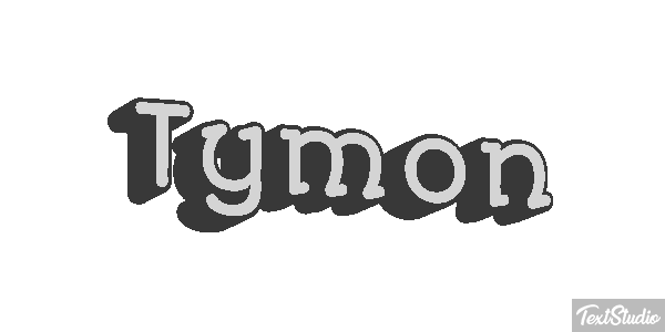 Tymon Efecto de texto