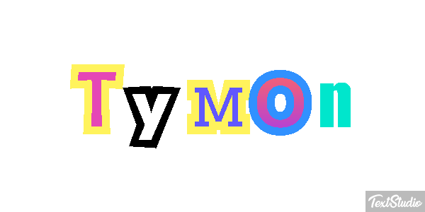 Tymon Efecto de texto