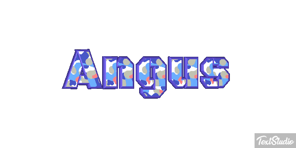 Angus Text effect
