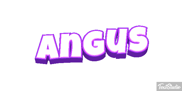 Angus Text effect